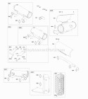 Mufflers Exhaust Manifold Diagram and Parts List for  Briggs and Stratton Engine